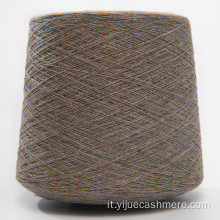 Filato in lana in cashmere miscelato 100% a scialle di sciarpa in cashmere